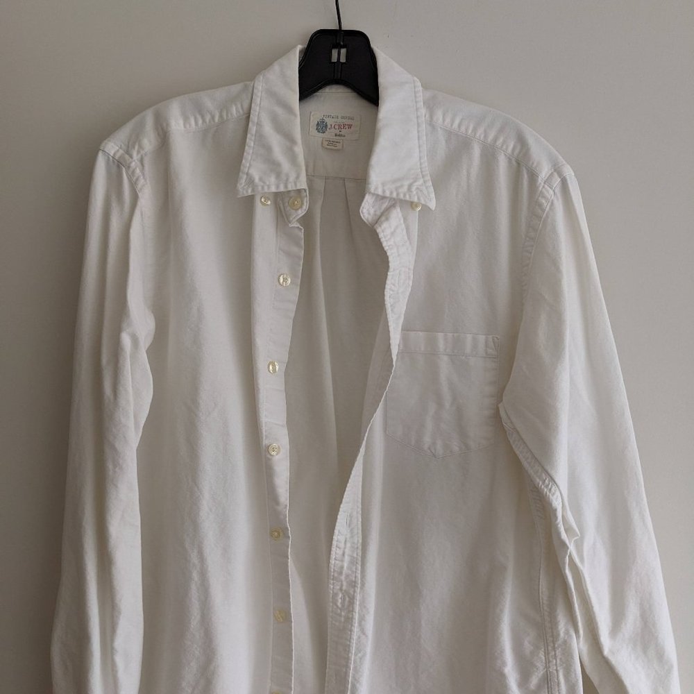 J Crew Relaxed Button Down Shirt